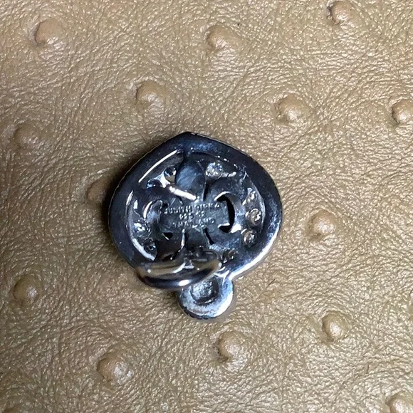 😍Judith Ripka Black Onyx & Pearl Earrings NWOT😍 - Picture 3 of 8